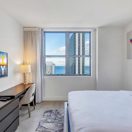 Hyde Beach House Resort - Million Apartment 2Bd 2Ba, Direct Ocean View, 1 Min From Beach, 6 Guests Hollywood Eksteriør billede