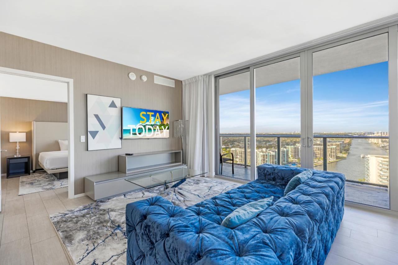 Hyde Beach House Resort - Million Apartment 2Bd 2Ba, Direct Ocean View, 1 Min From Beach, 6 Guests Hollywood Eksteriør billede