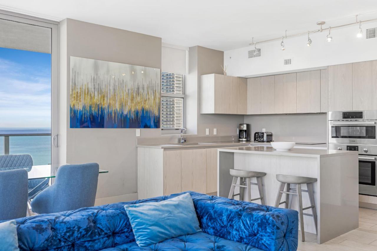 Hyde Beach House Resort - Million Apartment 2Bd 2Ba, Direct Ocean View, 1 Min From Beach, 6 Guests Hollywood Eksteriør billede