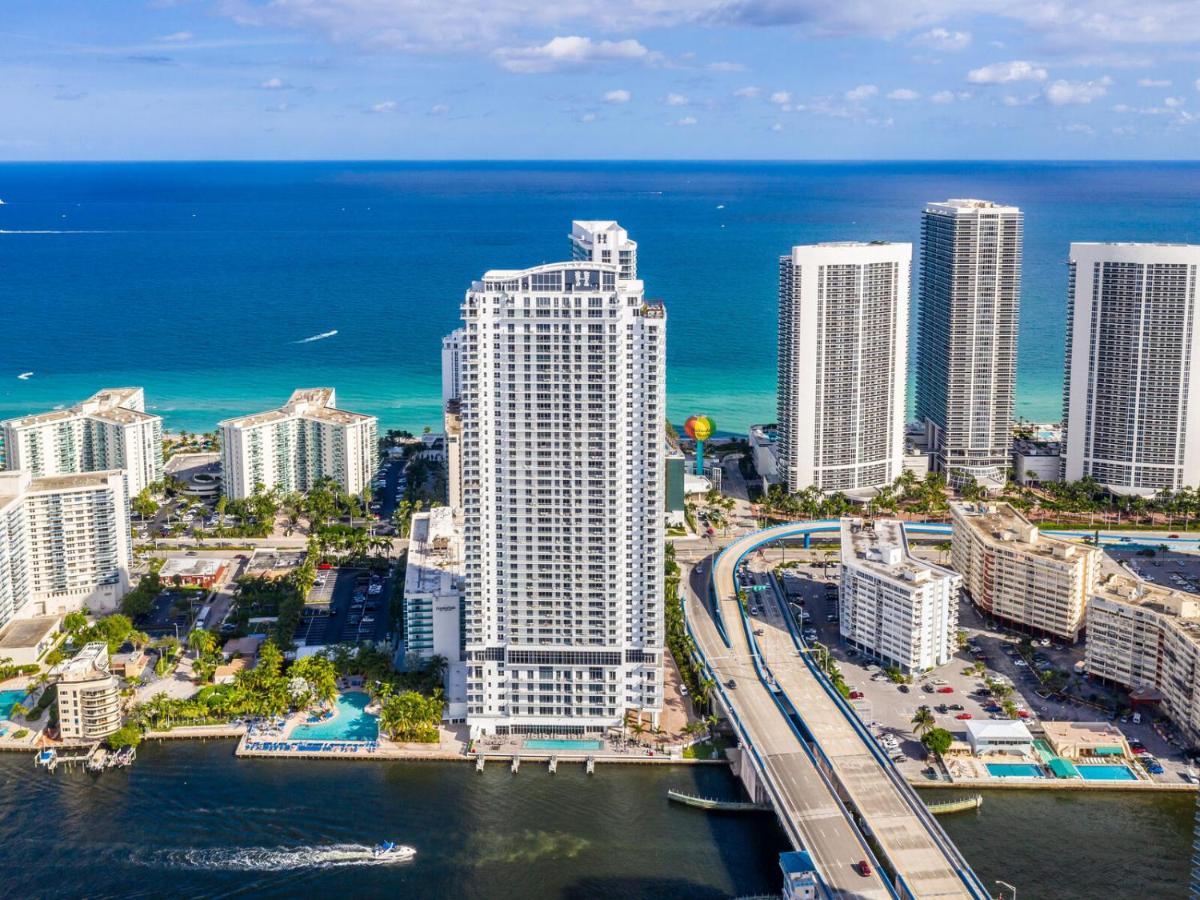 Hyde Beach House Resort - Million Apartment 2Bd 2Ba, Direct Ocean View, 1 Min From Beach, 6 Guests Hollywood Eksteriør billede