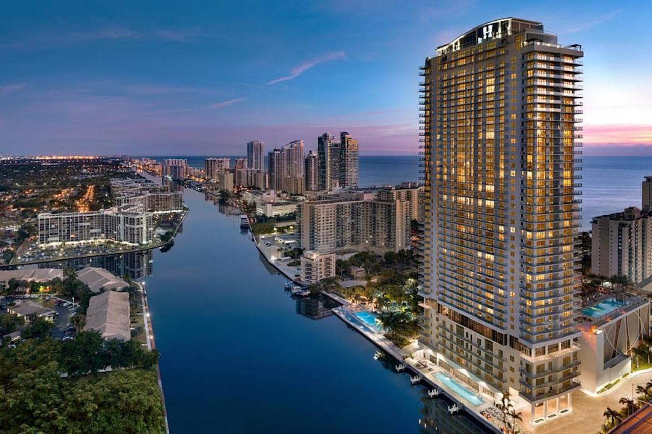 Hyde Beach House Resort - Million Apartment 2Bd 2Ba, Direct Ocean View, 1 Min From Beach, 6 Guests Hollywood Eksteriør billede