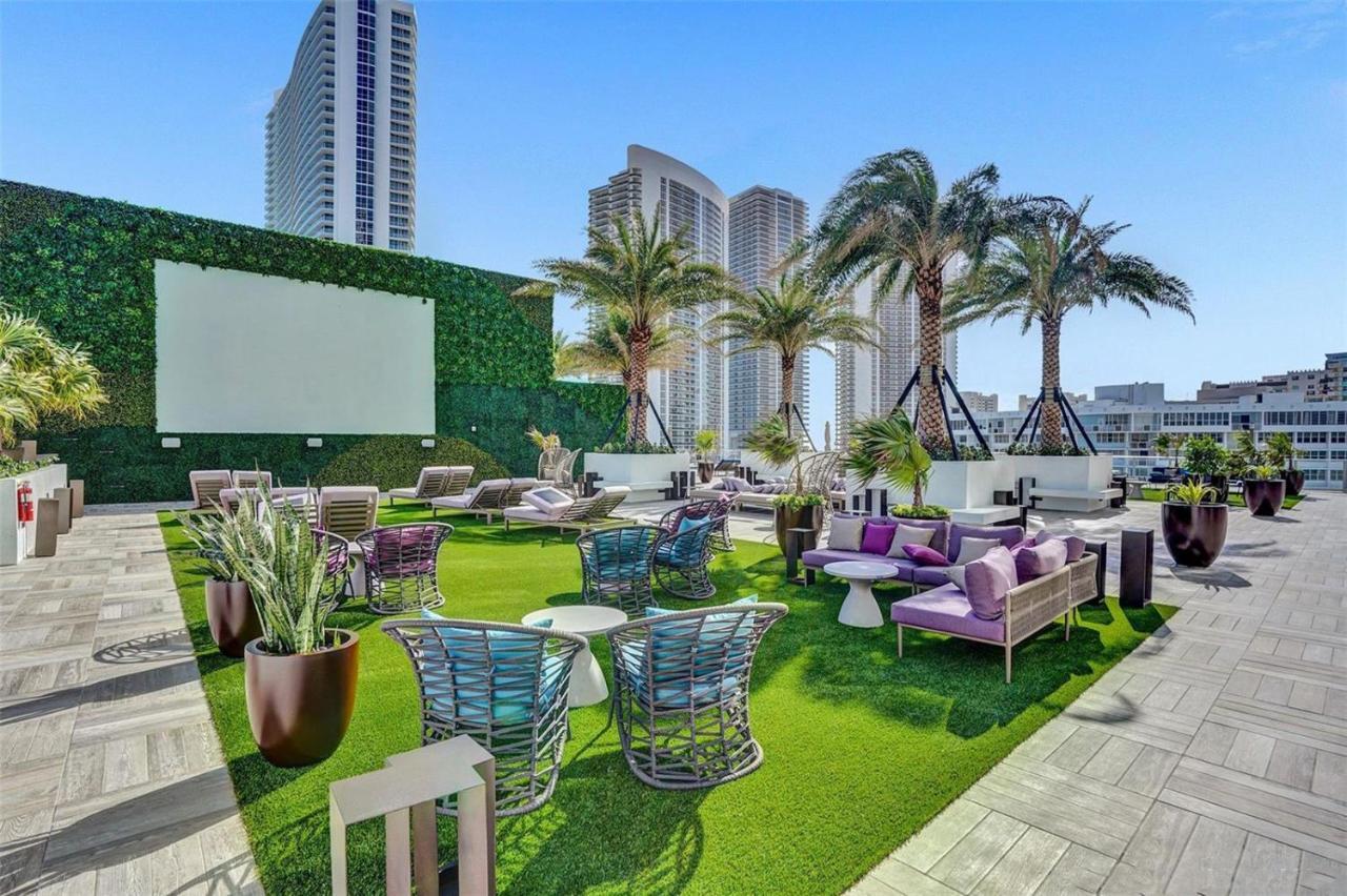 Hyde Beach House Resort - Million Apartment 2Bd 2Ba, Direct Ocean View, 1 Min From Beach, 6 Guests Hollywood Eksteriør billede