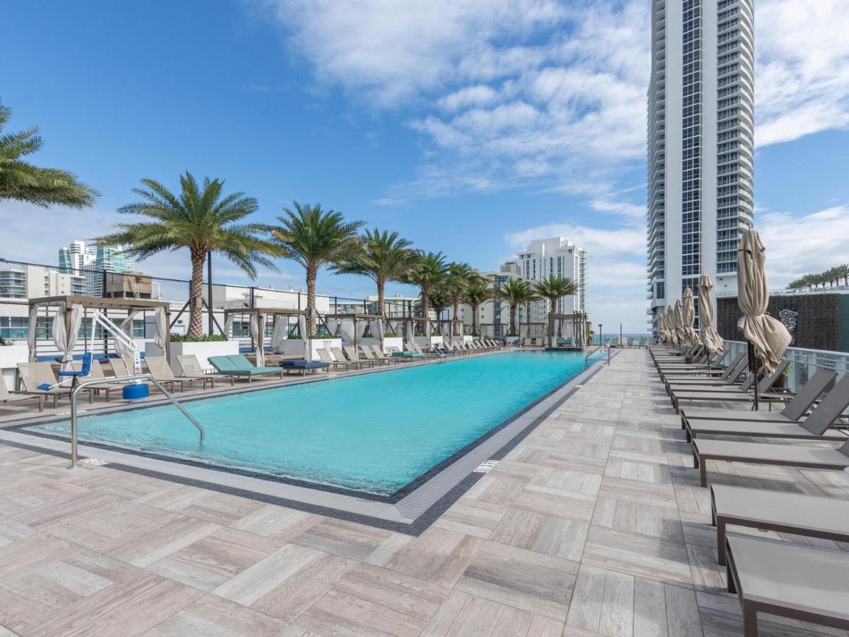 Hyde Beach House Resort - Million Apartment 2Bd 2Ba, Direct Ocean View, 1 Min From Beach, 6 Guests Hollywood Eksteriør billede