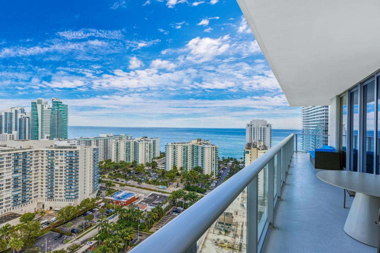 Hyde Beach House Resort - Million Apartment 2Bd 2Ba, Direct Ocean View, 1 Min From Beach, 6 Guests Hollywood Eksteriør billede